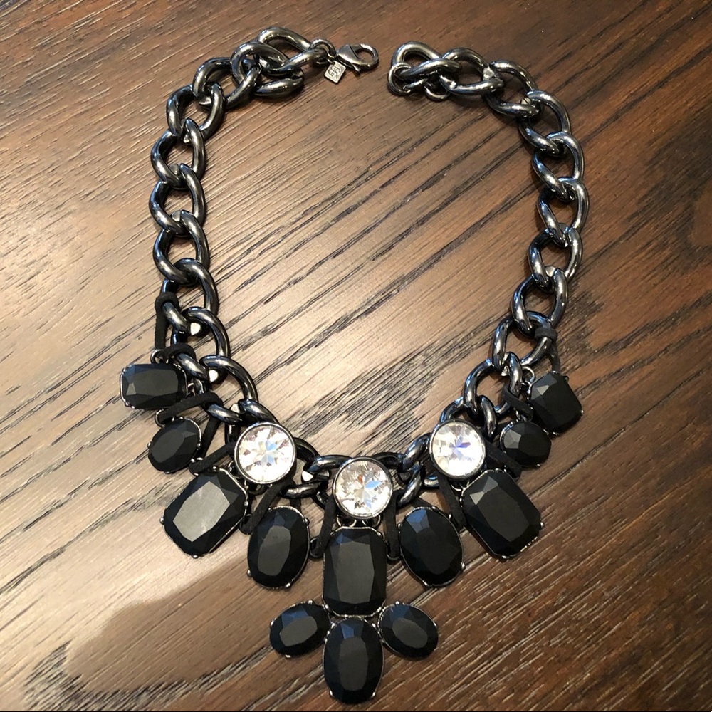 Gorgeous Black Banana Republic Necklace